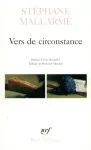 Vers de circonstance : avec des inédits