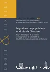 Migrations de populations et droits de l'homme