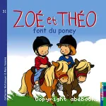 Zoé et Théo font du poney