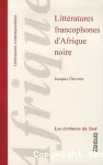 Littératures francophones d'Afrique noire