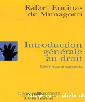 Introduction générale au droit