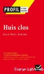 Sartre (Jean-Paul) : Huis clos