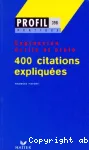 400 citations expliquées