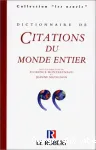 Dictionnaire de citations du monde entier