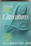 Dictionnaire historique, thématique et technique des littératures