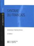 La syntaxe du français