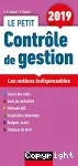 Le petit contrôle de gestion : les notions indispensables