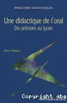 Une didactique de l'oral