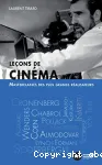 Leçons de cinéma