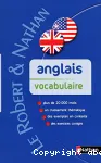 Anglais, vocabulaire