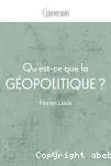 Qu'est-ce que la géopolitique ?