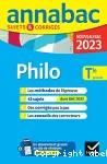 Philo, Tle générale 2023