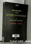 Introduciton à la programmation. 2, Structures des données