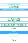 Expériences de chimie CAPES de sciences physiques . 2, Chimie minérale