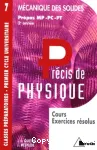 Précis de physique : mécanique des solides, MP, PC, PT