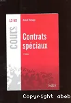 Contrats spéciaux