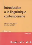 Introduction à la linguistique contemporaine