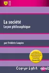 La société : leçon philosophique