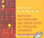 Nouveau dictionnaire des difficultés du français moderne