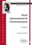 Droit international de l'environnement