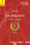 Les obligations. 1 L'acte juridique