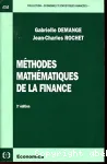 Méthodes mathématiques de la finance