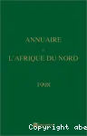 Annuaire de l'Afrique du Nord, tome XXXVII (1998)
