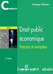 Droit public économique français et européen