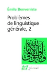 Problèmes de linguistique générale. 2