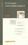 Critique internationale, n° 21 (2003). Citoyenneté et fédéralisme aux Etats-Unis et en Europe