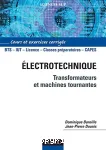 Electrotechnique : transformateurs et machines tournantes
