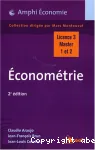 Econométrie : licence 3, master 1 et 2