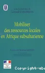 Mobiliser des ressources locales en Afrique subsaharienne