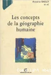 Les Concepts de la géographie humaine